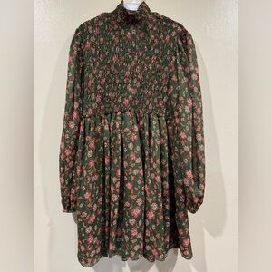 *NWT Misa Los Angeles Mini Dress/Top Long Sleeves Smalll** Gift-able